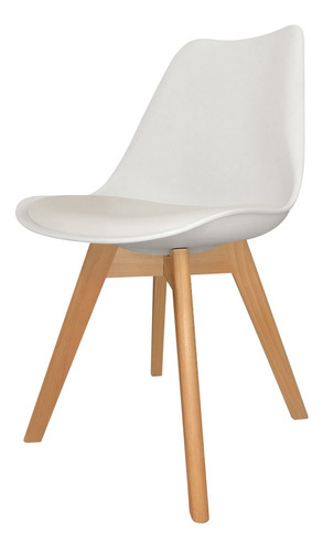 Silla Tulip Eames Cross Wood - Desillas