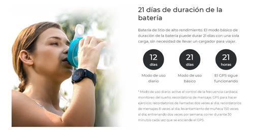 Imagen 8 de 10 de Smartwatch Reloj Inteligente Haylou Ls04 / Rs3 Gps Oximetro