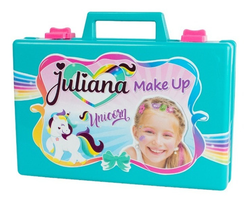 Valija Juliana Make Up Unicorn Maquillaje Unicornio Grande