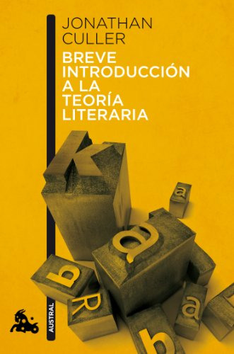 Breve Introduccion A La Teoria Literaria - Culler Jonathan