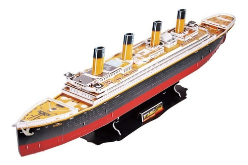 Cubic Fun Rompe 3d 67336 Barco Titanic 35 Piezas Rompecabeza