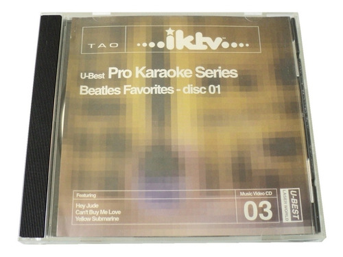 Video Cd Pro Karaoke Series Beatles Favorites U-best 2001