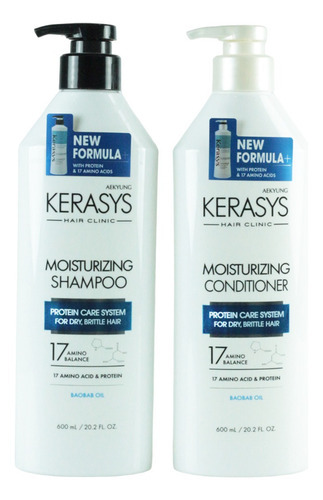  Kerasys Moisturizing Kit Duo 600ml