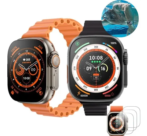 Smartwatch IWO Serie 8 Relogio Para Nata o e Atividade F sica