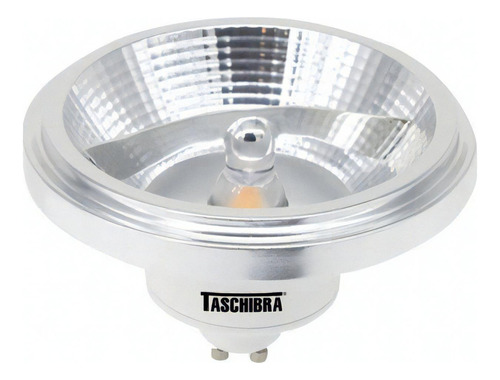 Lâmpada Led Ar111 12w Gu10 Bvolt 2700k Dimer 12° Taschibra