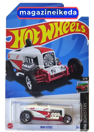 Carro Hot Wheels Max Steel Hkh39 Branco C Carro Hot Wheels Max Steel Hkh39 Branco C