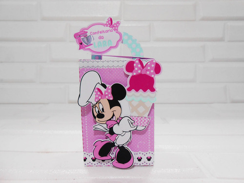 Arquivo De Corte Kit Festa Minnie Confeiteira 20