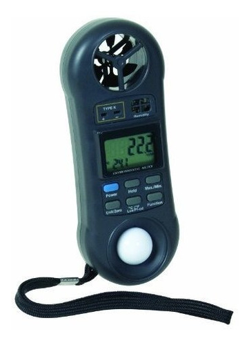 Dlaf8000c 4 1 Medidor Flujo Aire Ambiental Estuche