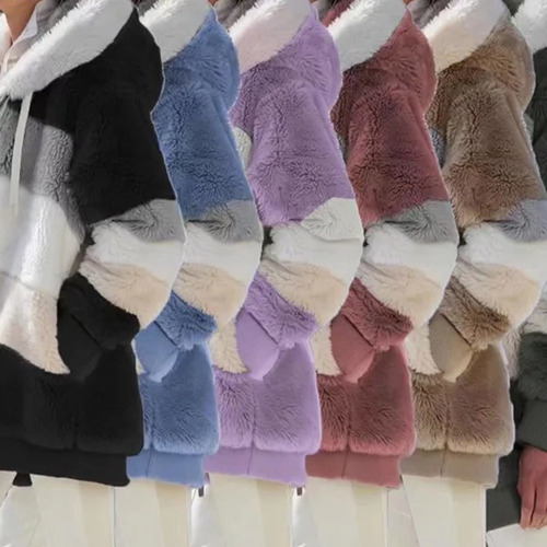 Imagem 10 de 10 de Casaco De Frio Feminino Parka Forrada Feminina Sobretudo