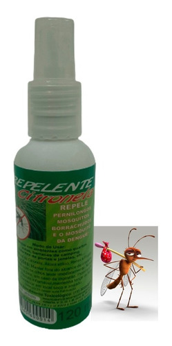 Repelente De Citronela Pernilongos Mosquitos Da Dengue Spray