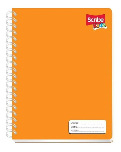 Cuaderno Profesional Scribe Kids Doble Espiral C . Grande