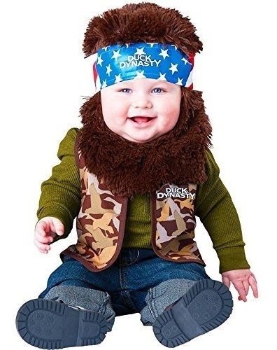 Disfraces De Bebé - Duck Dynasty Baby Costume Willie (brown 