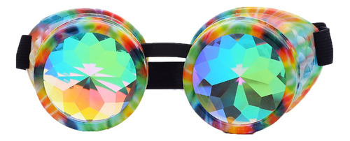 Kaleidoscope Steampunk Rave - Gafas De Cristal Arcoris, Colo