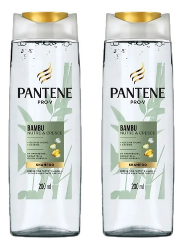 Kit Pantene Bambu 2 Shampoo 200ml