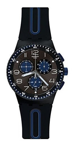 Reloj De Ra - Swatch Originals Kaicco Black Dial Silicone St