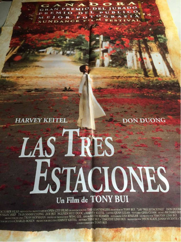 Poster Las Tres Estaciones -harvey Keitel 1999