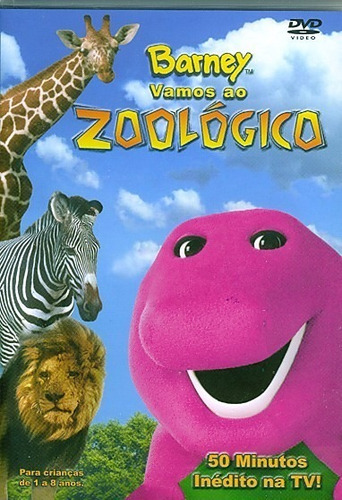 Dvd - Barney - Vamos Ao Zoologico