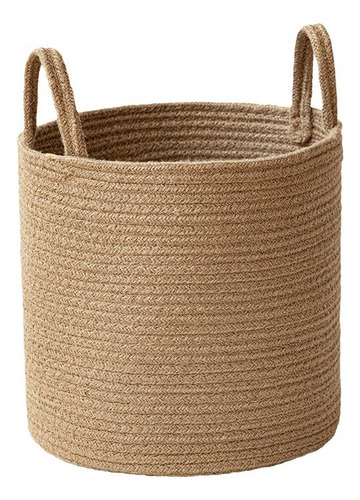 Cesto Para La Colada Con Asas, Cesta Decorativa 25cmx20cm