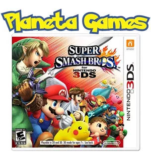 Super Smash Bros Nintendo 3ds Nuevos Caja Cerrada