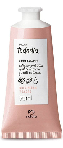 Natura Tododia Crema Pies Nuez Pecan Y Cacao