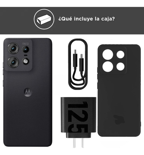 Motorola Moto Edge 50 Pro 5g 12gb Ram 512gb Dual Sim Con Accesorios Cargador Completo Y Funda Nfc Nuevos Qualcomm Snapdragon 7 Gen 3 Octa-core Negro