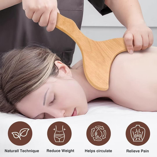 Herramientas De Masaje De Terapia De Madera 10 En 1 Masajead