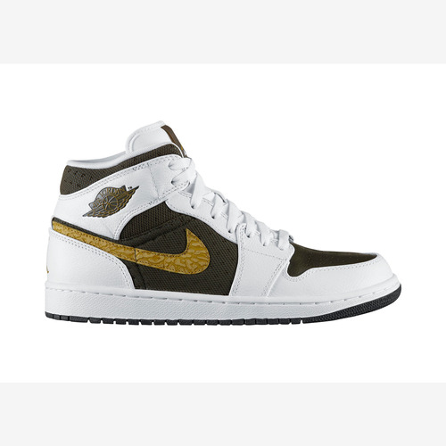 Zapatillas Jordan 1 Phat Mid White Peat Urbano 364770-145   