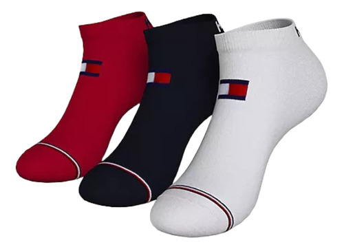 Medias Cortas Pack De 3 Tommy Hilfiger