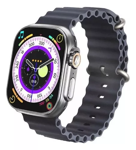 Smartwatch Reloj Inteligente Hombre Mujer Android Noga Sw14 Color de la  caja Negro Color de la malla Rosa