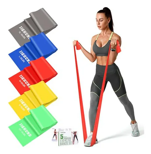 comprar Bandas De Resistencia, Set De 5 Bandas Elásticas Sin Látex P