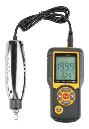 Vibrometro Medidor De Vibraciones Ht-1201 Alta Precision