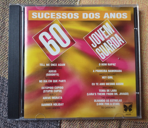 Cd Sucessos Dos Anos 60 Jovem Guarda