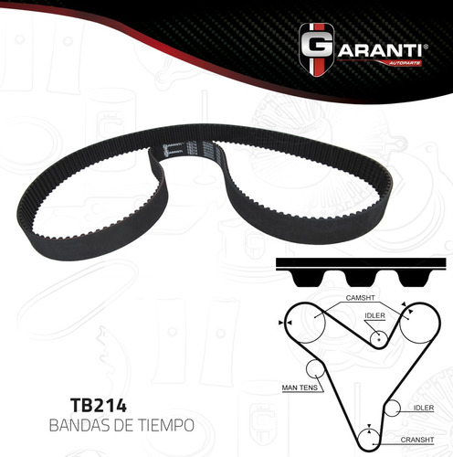 Banda Distribucion Tiempo Ford Probe 2.5l  1993-1997