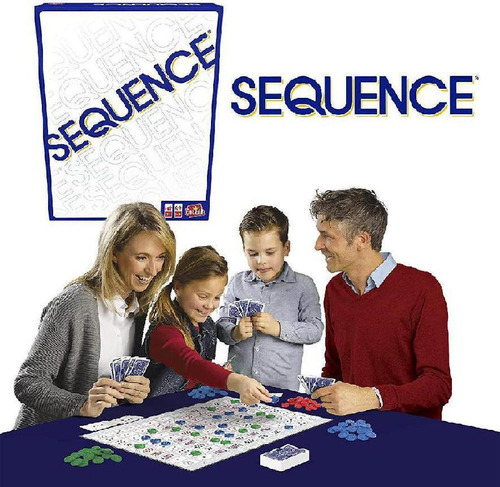 Sequence Juego Divertido Estrategia Familiar Goliath