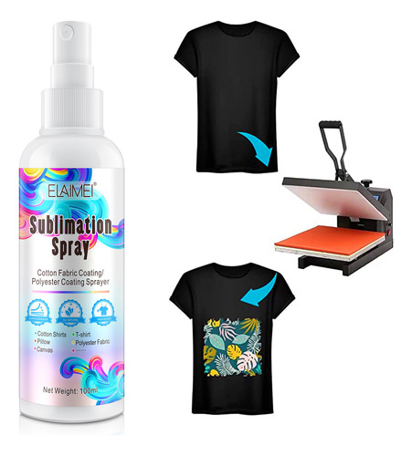 El Spray De Sublimación Fácil Para Camisetas Es Adecuado Par