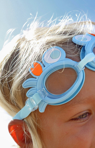 Lentes De Agua/piscina Para Niños De 3 A 9 Años - Sunnylife Color Azul