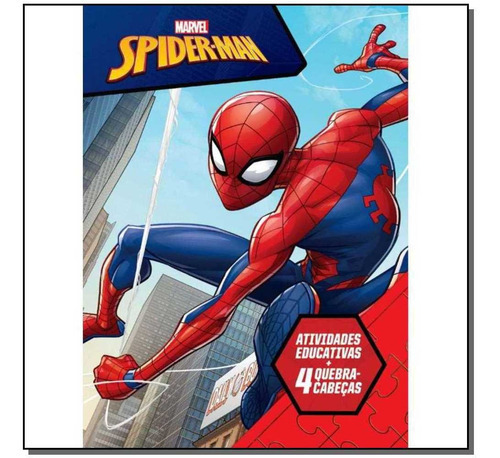 Marvel Aprender Brincando - Spiderman, De Editora Rideel. Editora Rideel Editora ( Bicho Esperto ) Em Português