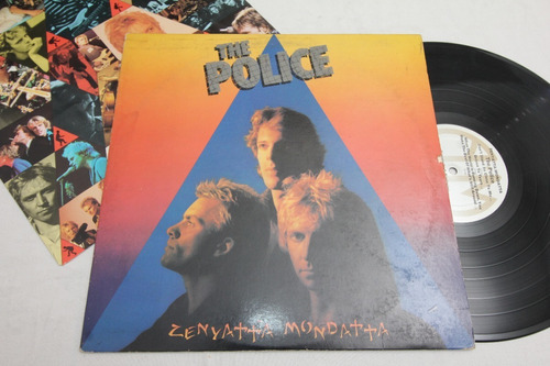 Vinilo The Police Zenyatta Mondatta 1980 Usa Sobre Interno