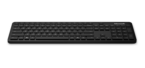 Imagen 2 de 2 de Teclado bluetooth Microsoft Bluetooth Keyboard QWERTY español latinoamérica color negro