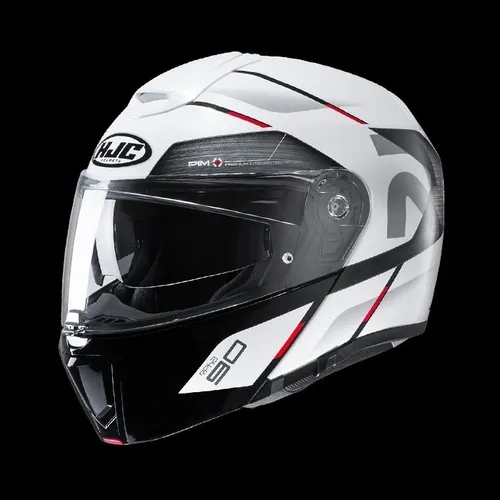 Casco Rebatible Hjc Rpha 90s Bekavo Mc1 Blanco Bamp Group