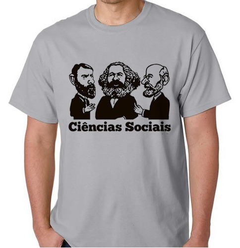 Camiseta Curso Ciências Sociais Camisa Blusa Faculdade Uniss