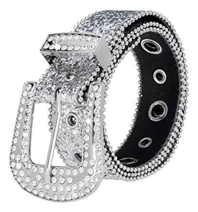 Vikodah, Cinturón Occidental Con Diamantes De Imitación Para