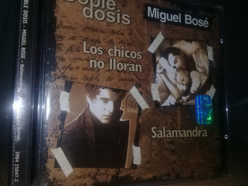 Miguel Bose 2cd Los Chicos No Lloran + Salamandra (disco Dob