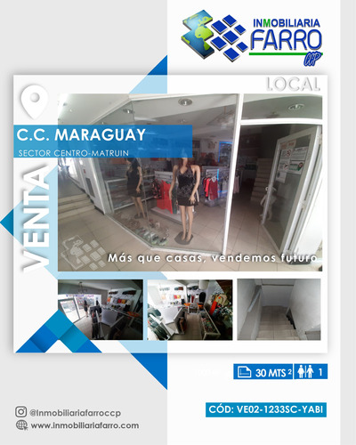 Se Vende Local En C.c. Maraguay Ve02-1233sc-yabi