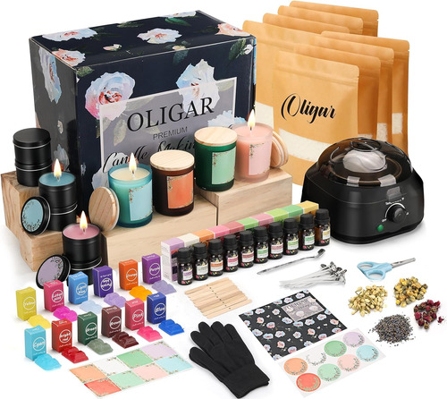 Kit Completo Hacer Velas Fundidor De Cera, Suministros ...