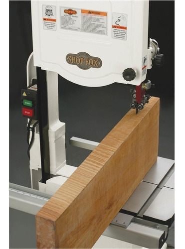 Imagen 3 de 7 de Sierra Cinta Industrial Shop Fox 1hp 14 X 12 W1706