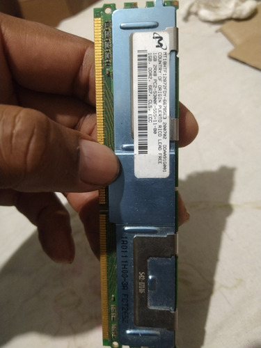 Imagem 3 de 3 de Memória Servidor Hp 1gb 2rx8 Pc2 5300f Ddr2 667
