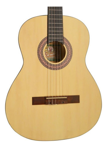 Oscar Schmidt Oc5 Guitarra Acústica Clásica Natural Nylon Color Nude Orientación De La Mano Diestro