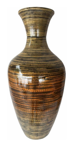 Bambu Decorativo 25  Alto Hilado Negro Dorado