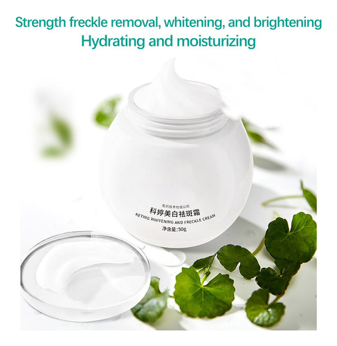 Creme Clareador E Removedor De Sardas 50g/caixa Para Homens